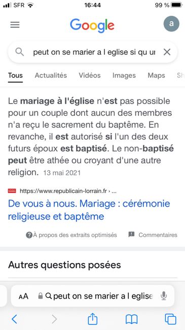 Cérémonie religieuse 1