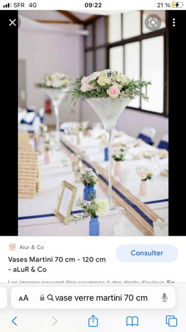 Déco Table invités thème rétro chic 4