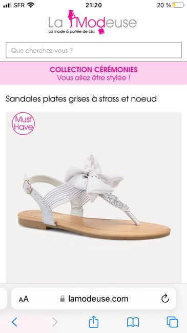 Chaussure adolescente - 1