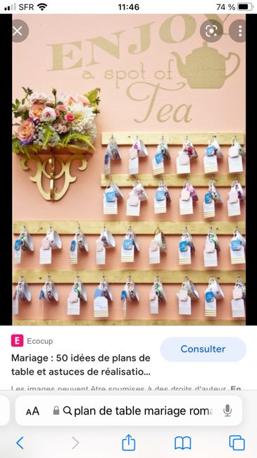 Plan de table et de chambre 2