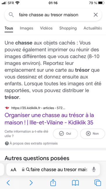 Chasse au trésor 1