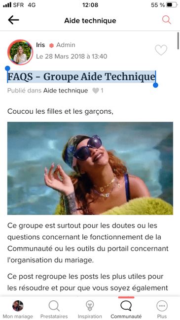 Synchronisation de deux comptes. - 1