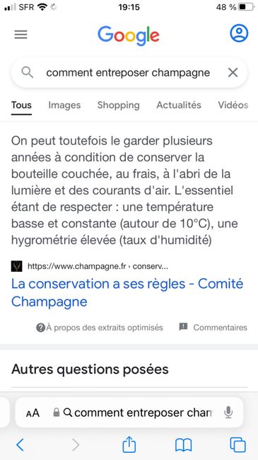 Champagne georges cartier 1