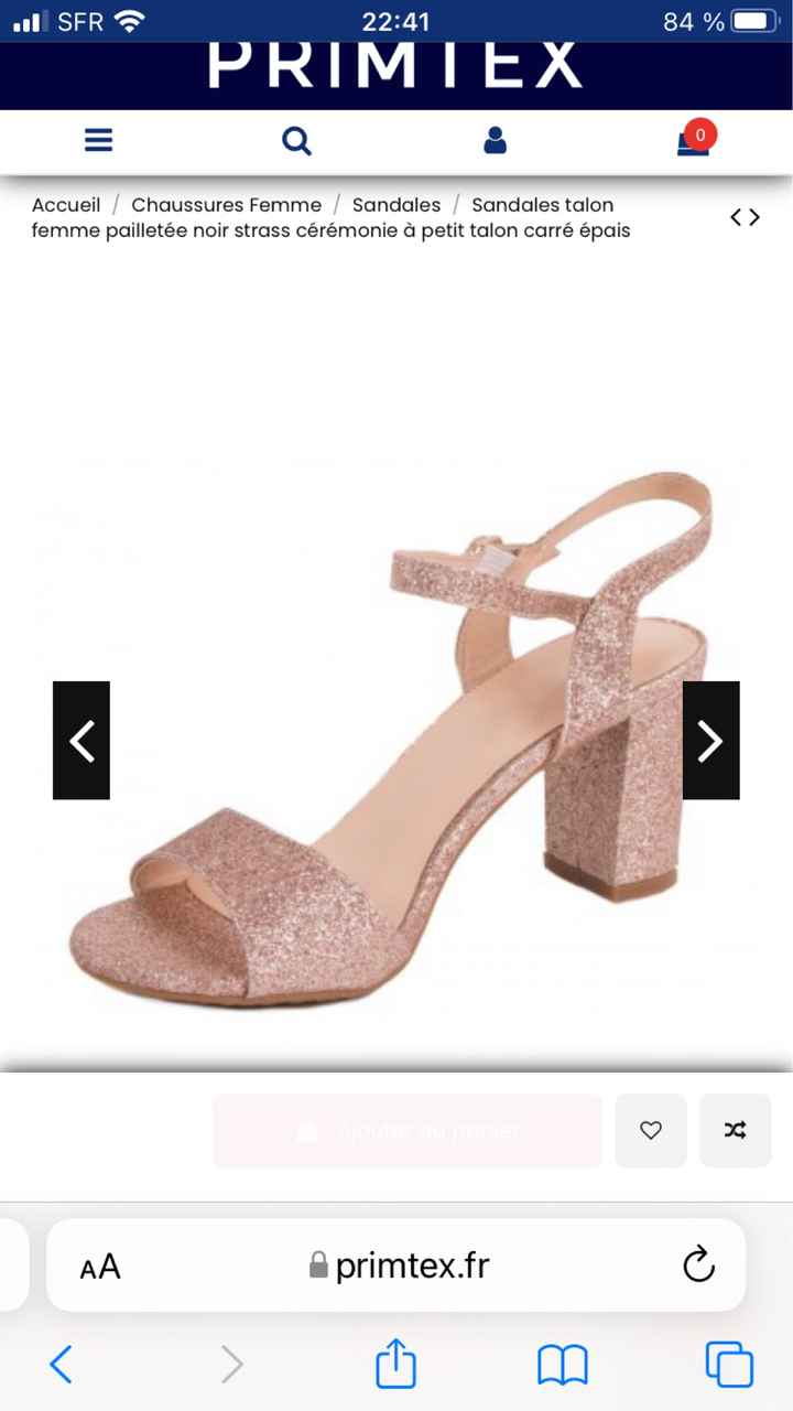 Gros coup de coeur chaussures - 1