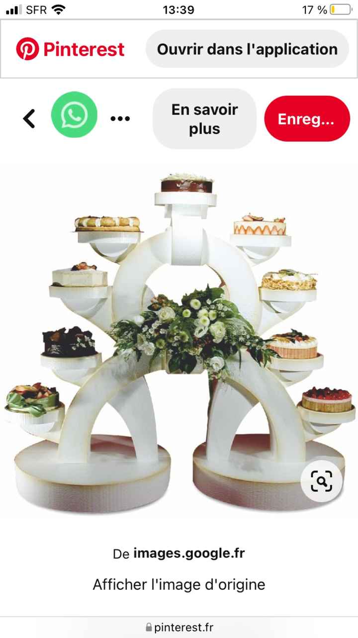 Presentoir a gateau - 1