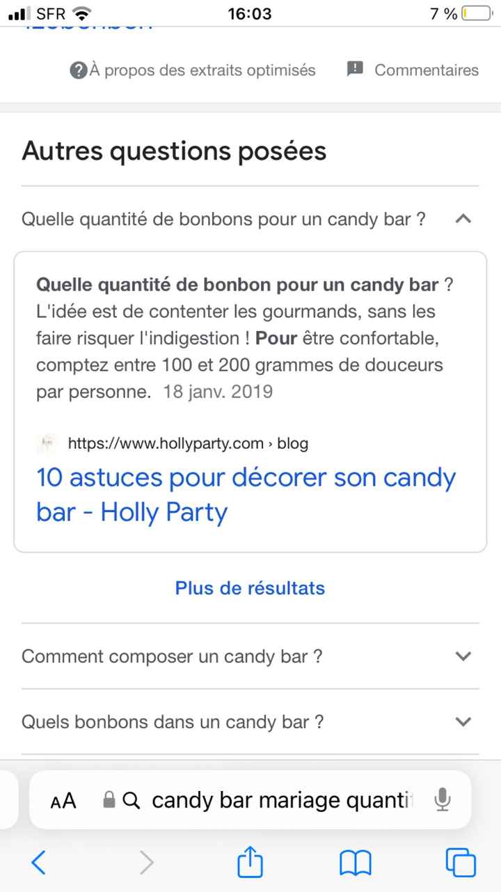 Bar à bonbons - 1