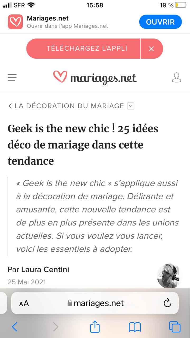 Mariage geek et romantique - 1