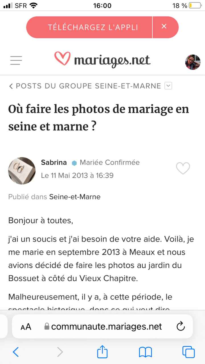 Idée de jardin pour photo de Mariage - 1