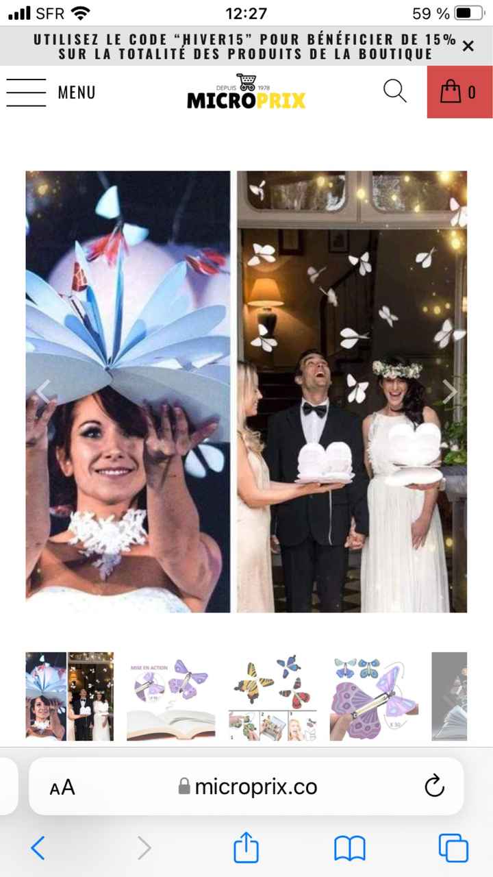 Confettis à la sortie de l'église - 1