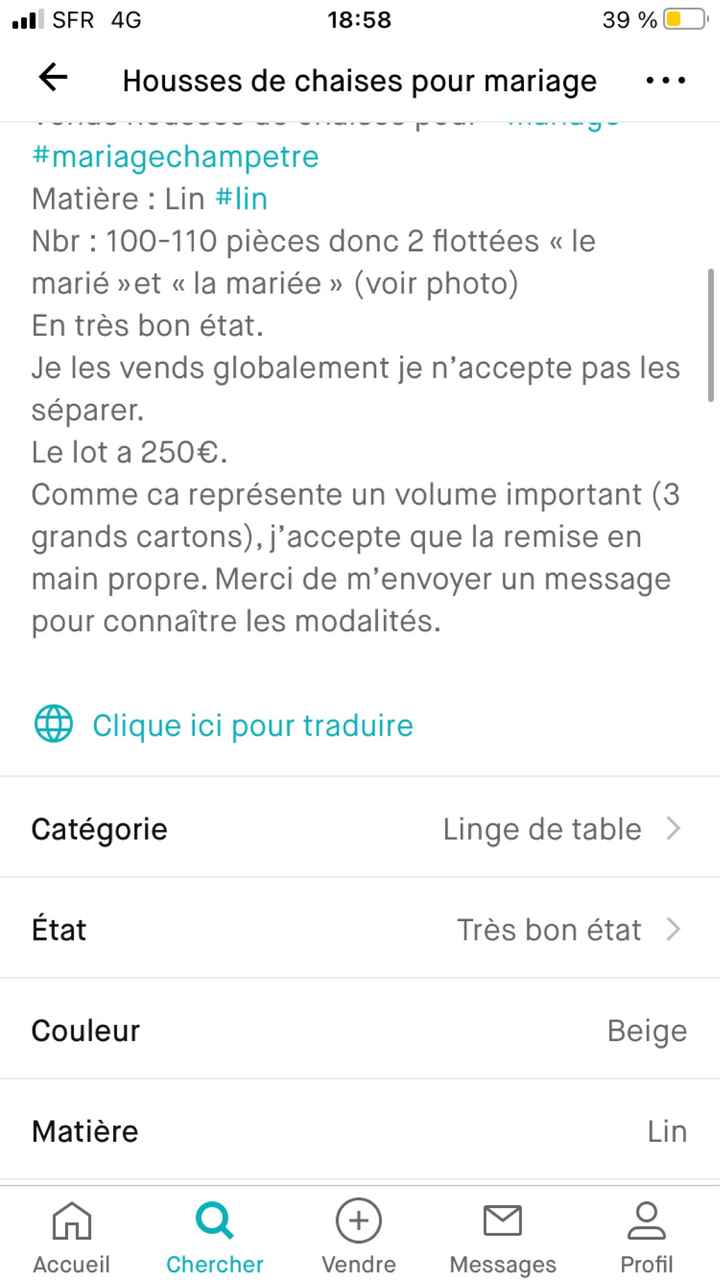 Housses de chaise avec noeuds - 1