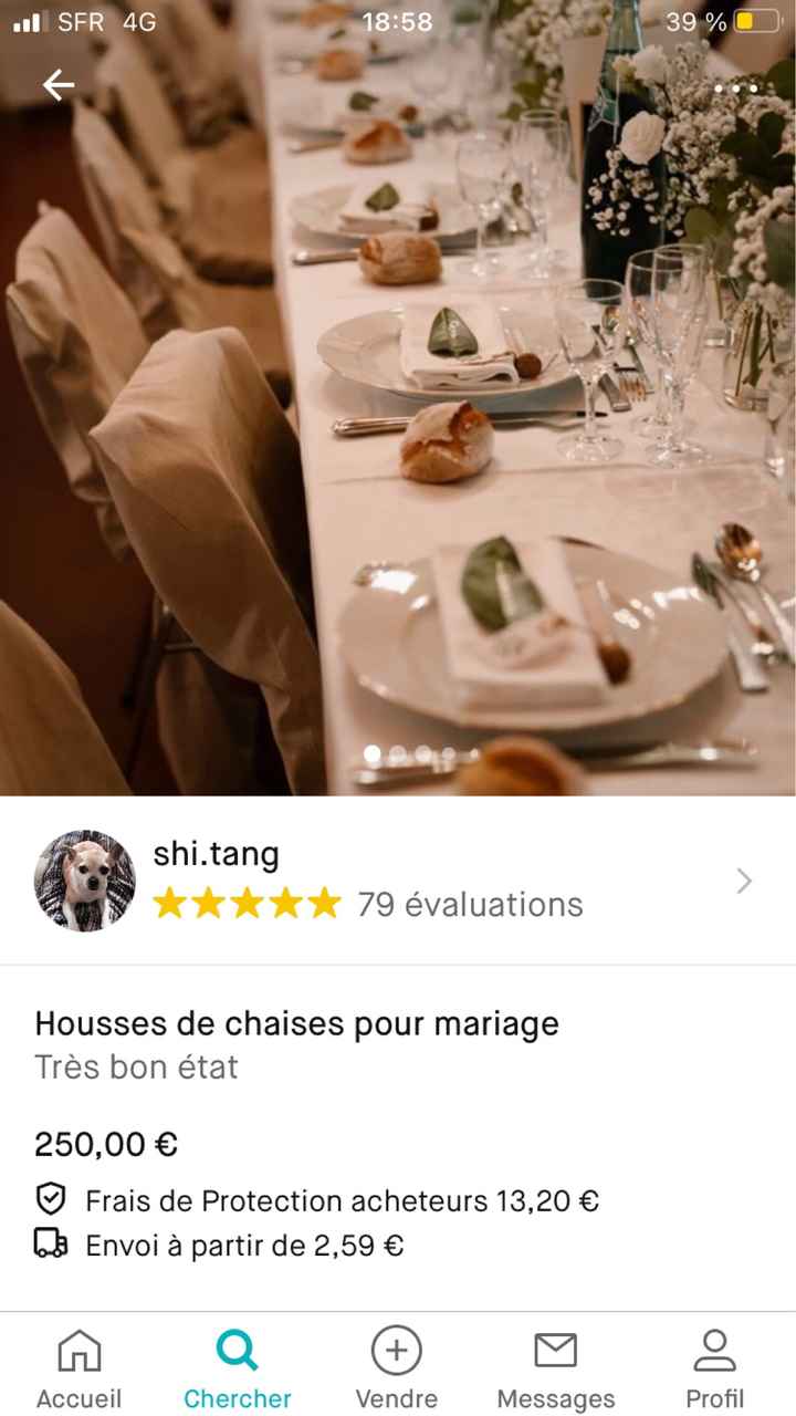 Housses de chaise avec noeuds - 2