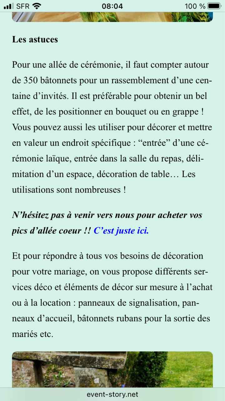 Pics coeurs allée cérémonie laïque - 1