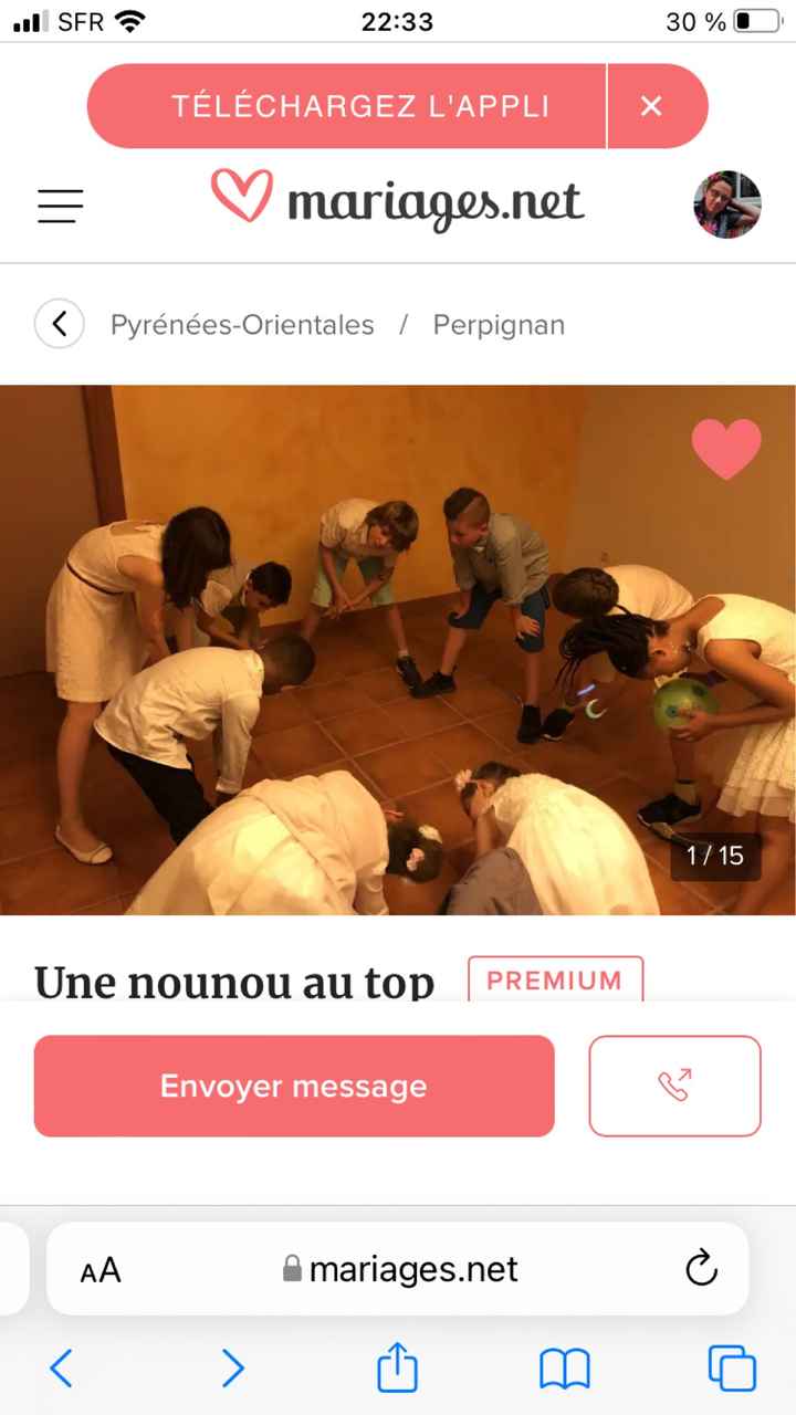 Nounou pour enfants - 1