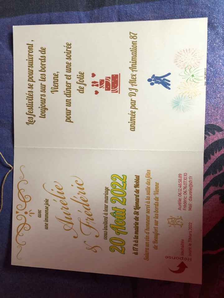 Mes faire parts ! - 2