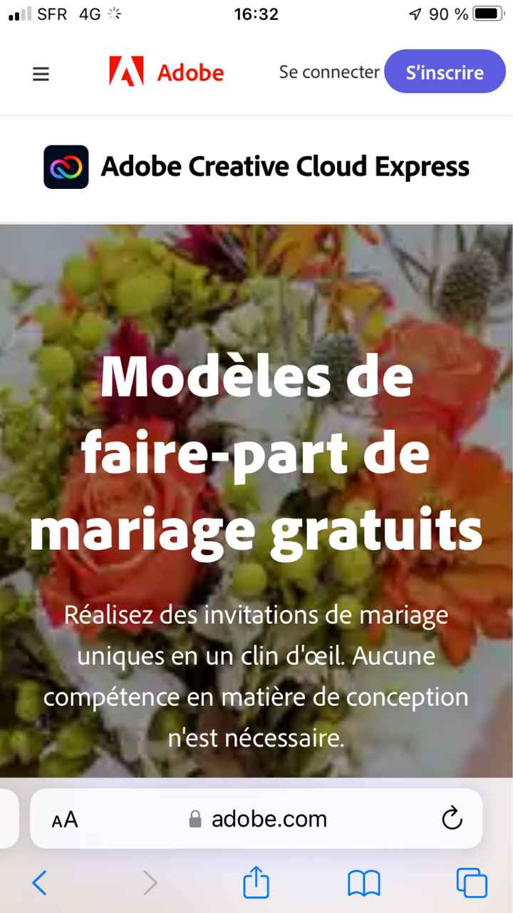 Faire part sois même - 1