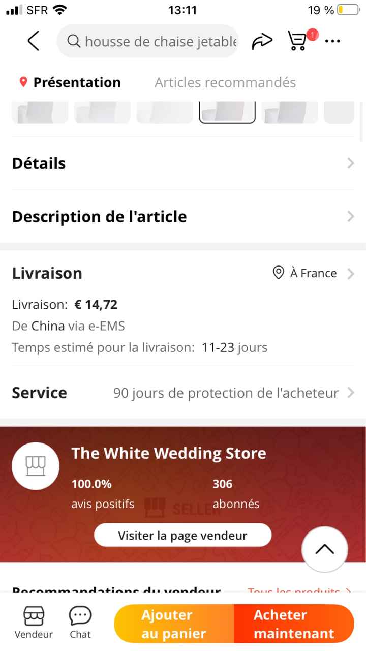 Housse de chaise - 2