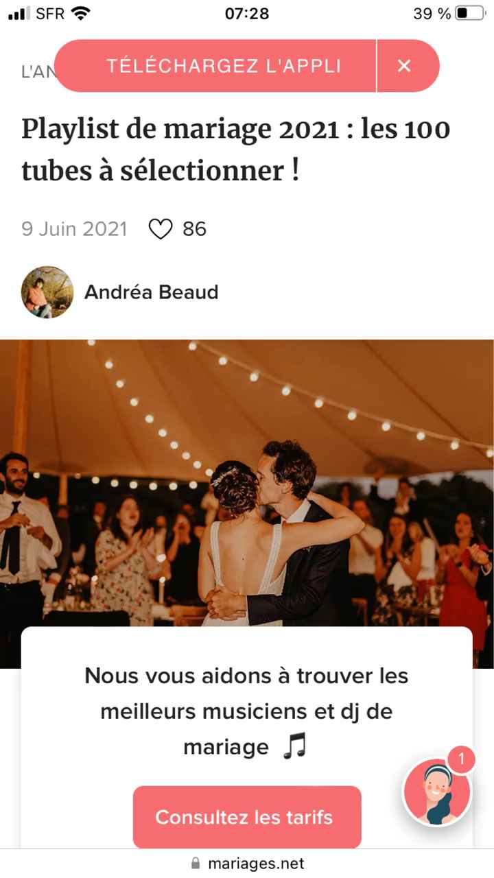 Ouverture de bal - 1