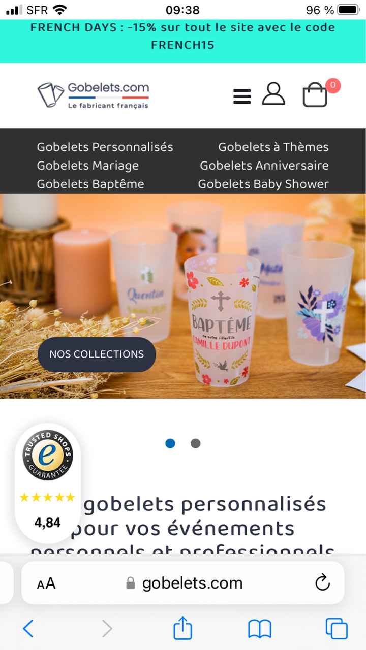 J-48! 💒👰 Avis décoration/achats nappes.. - 1