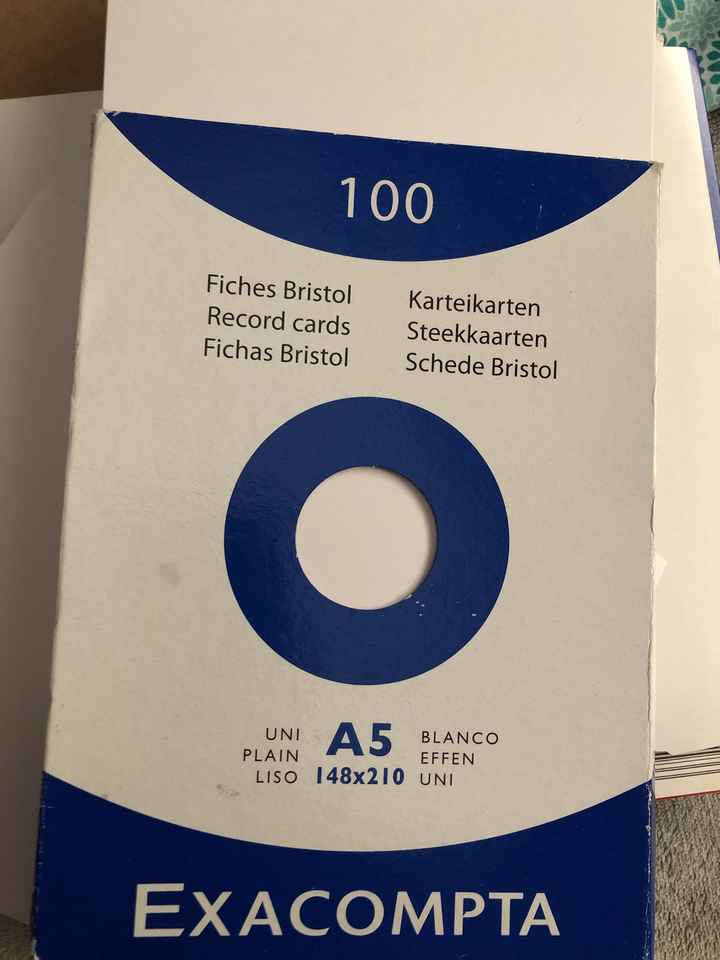 Quel papier acheter pour marque place? - 1