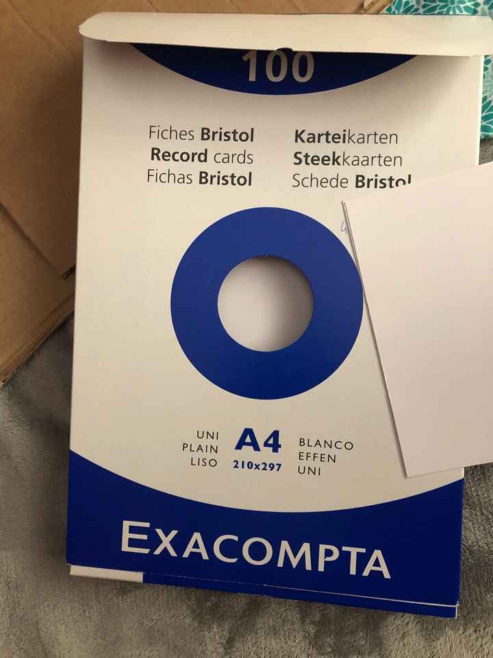 Quel papier acheter pour marque place? - 2