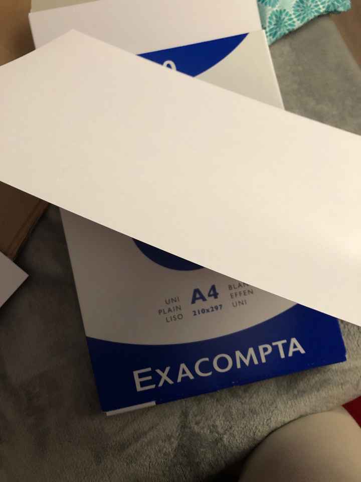 Quel papier acheter pour marque place? - 3