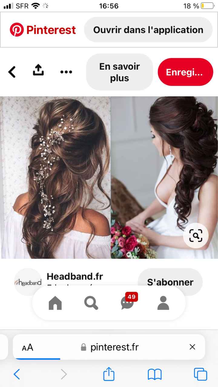 Coiffure cheveux lâché - 2