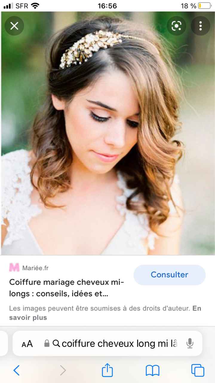 Coiffure cheveux lâché - 3