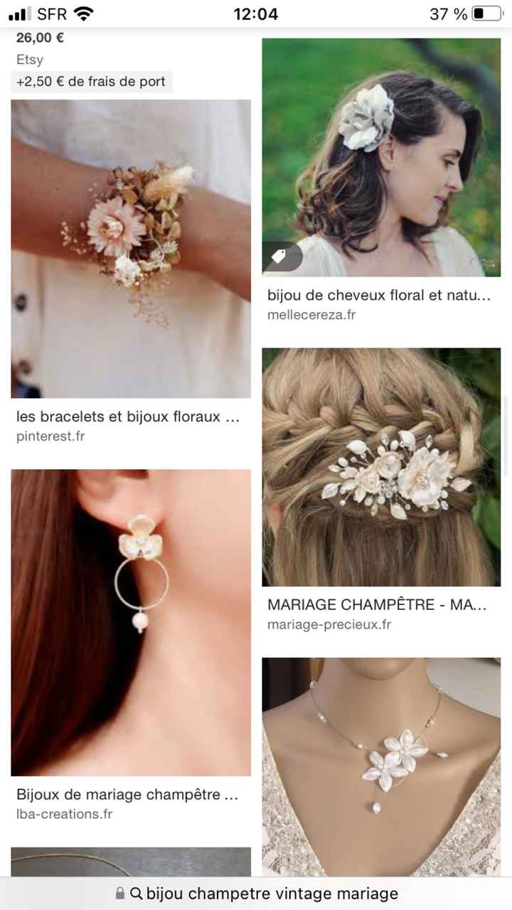 Bijoux champêtre vintage - 2
