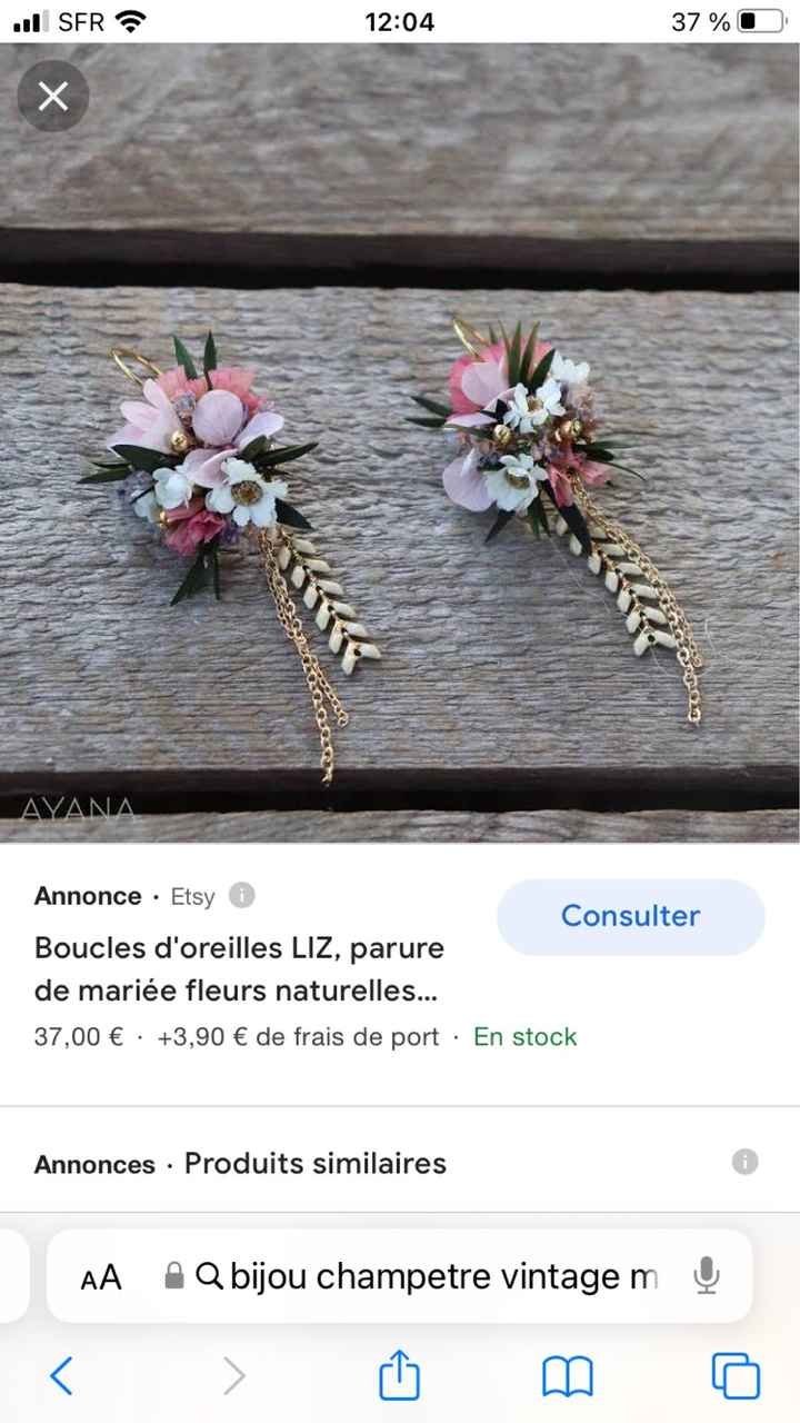 Bijoux champêtre vintage - 3