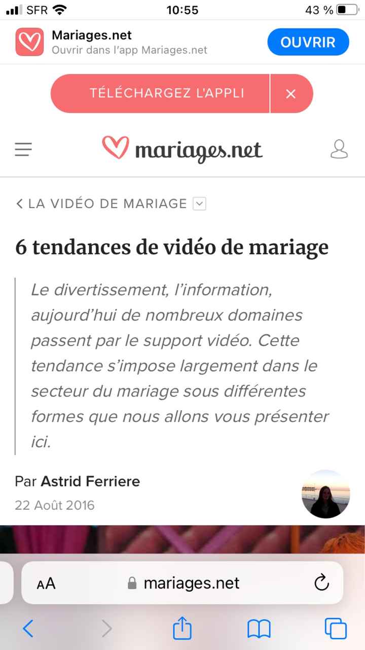 Témoins : vidéo surprise pour les mariés - 1