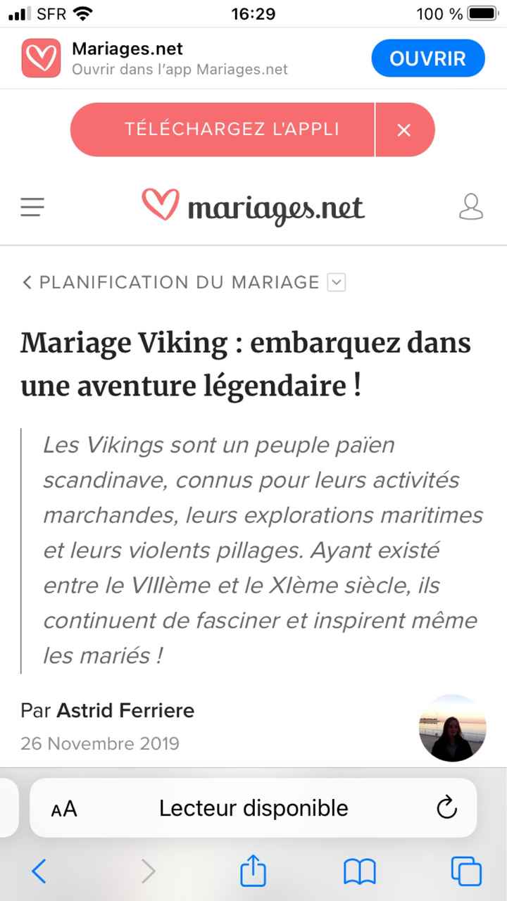 Mariage viking - 1