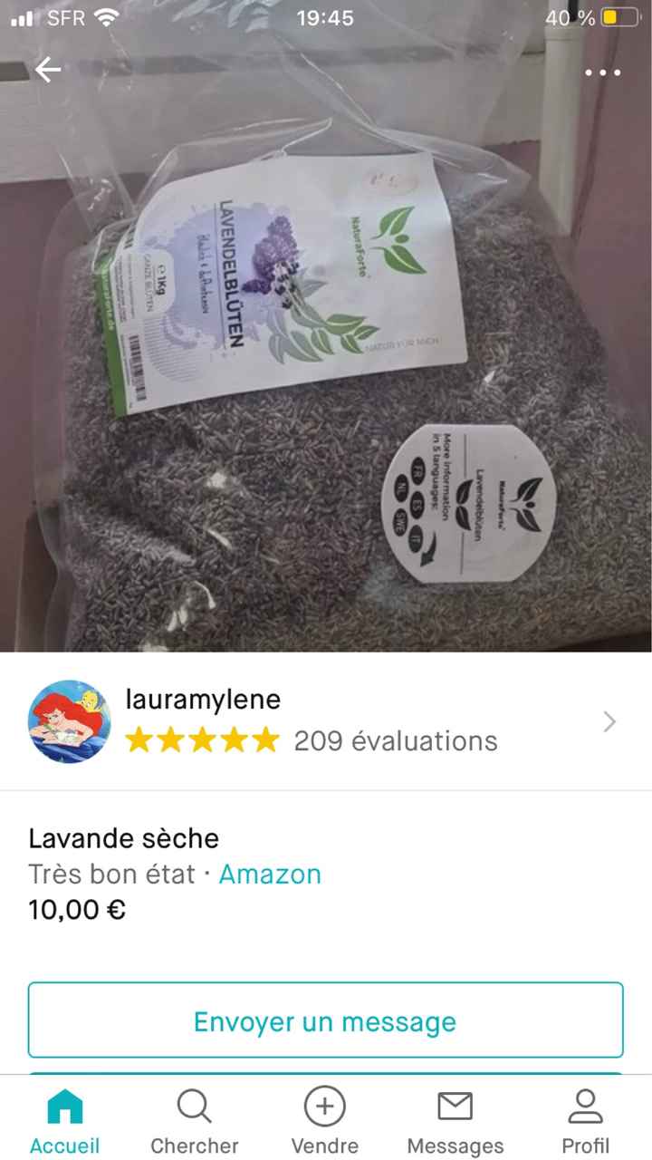 Lavande pour la sortie d église : bon plan? - 1