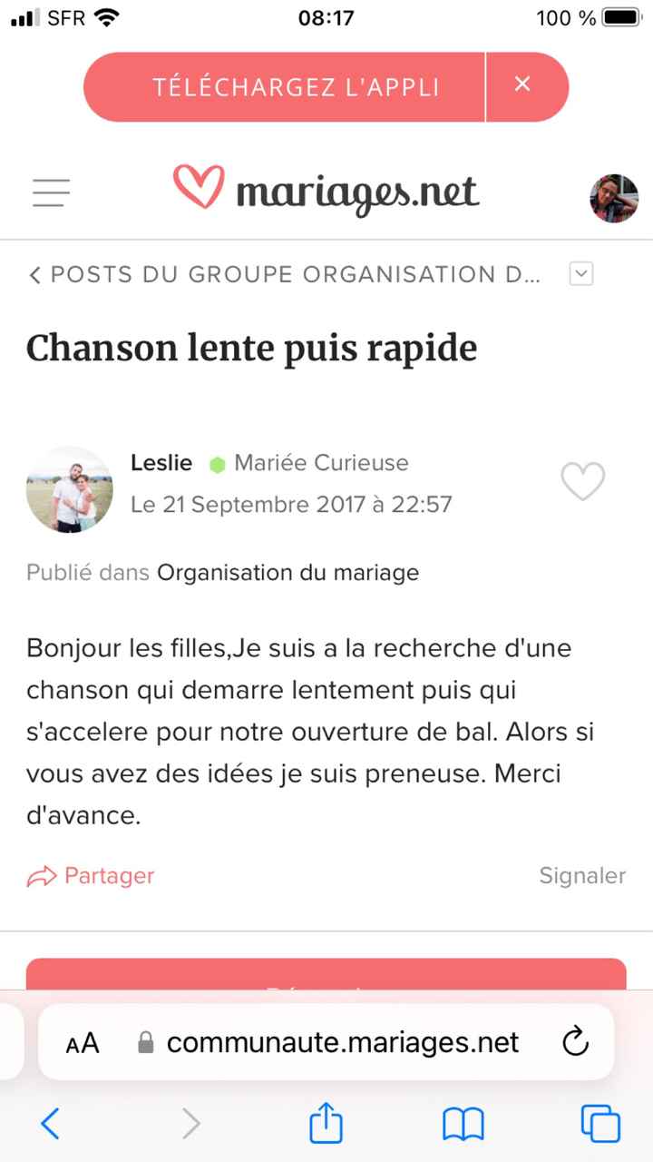 Ouverture de bal - 1