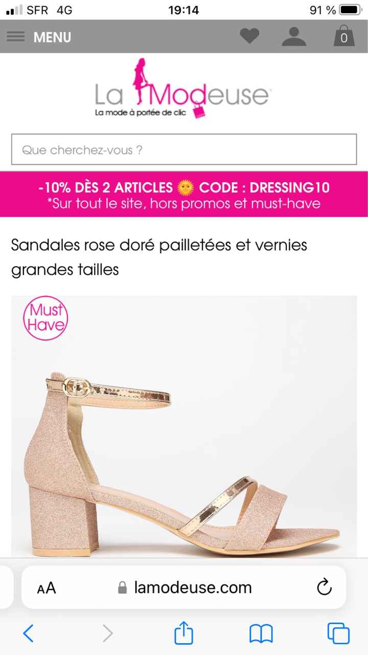 Chaussures Mariée - 1