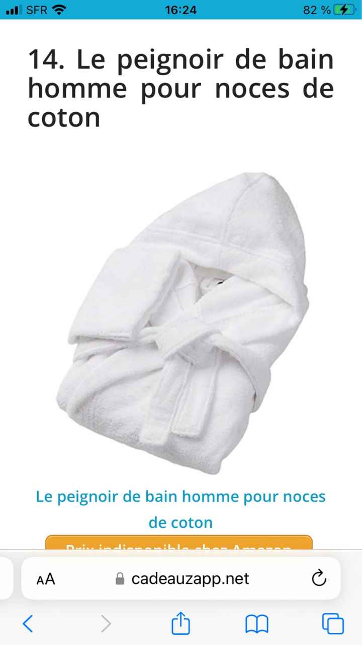 1Ans de mariage ( noces de coton ) - 1