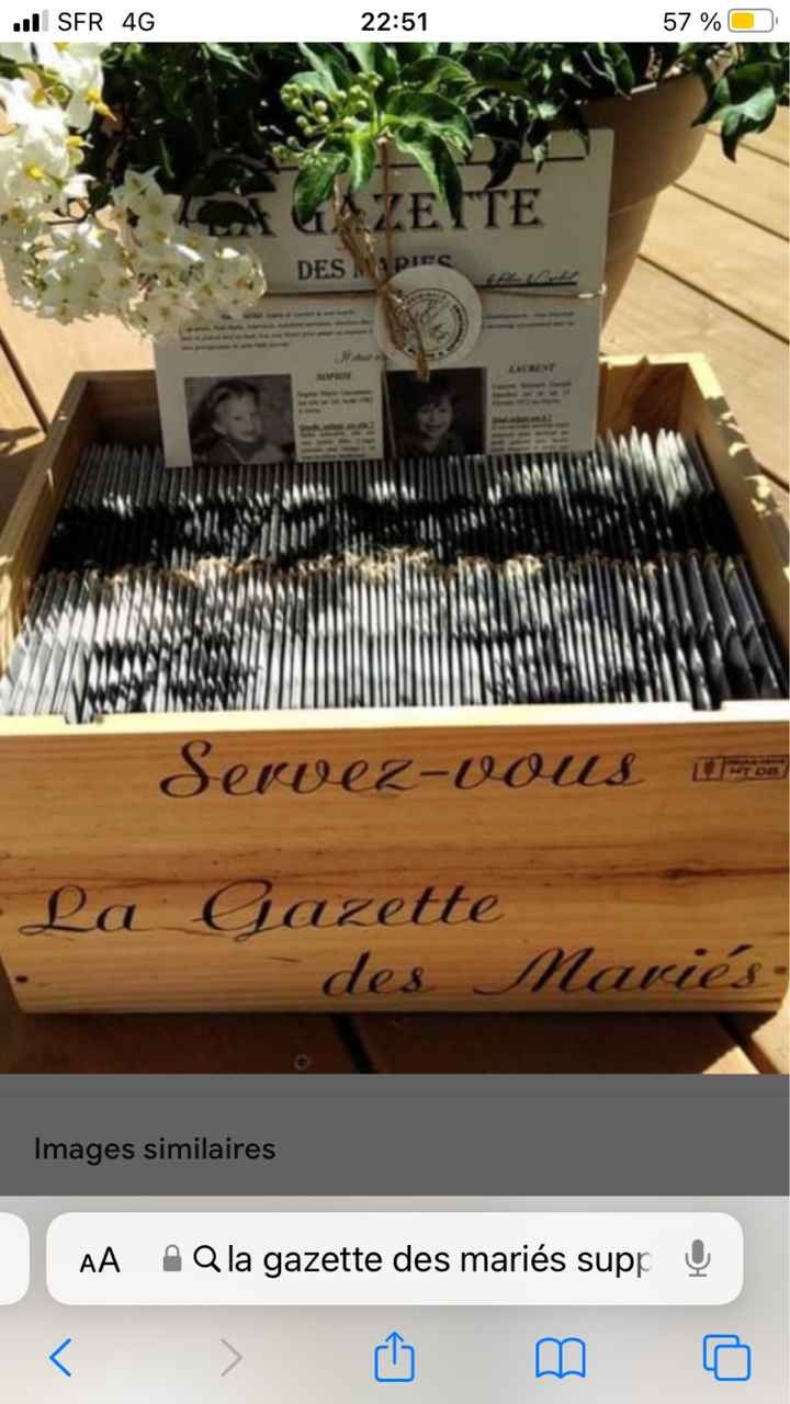Où distribuer les gazettes des mariés ? - 2