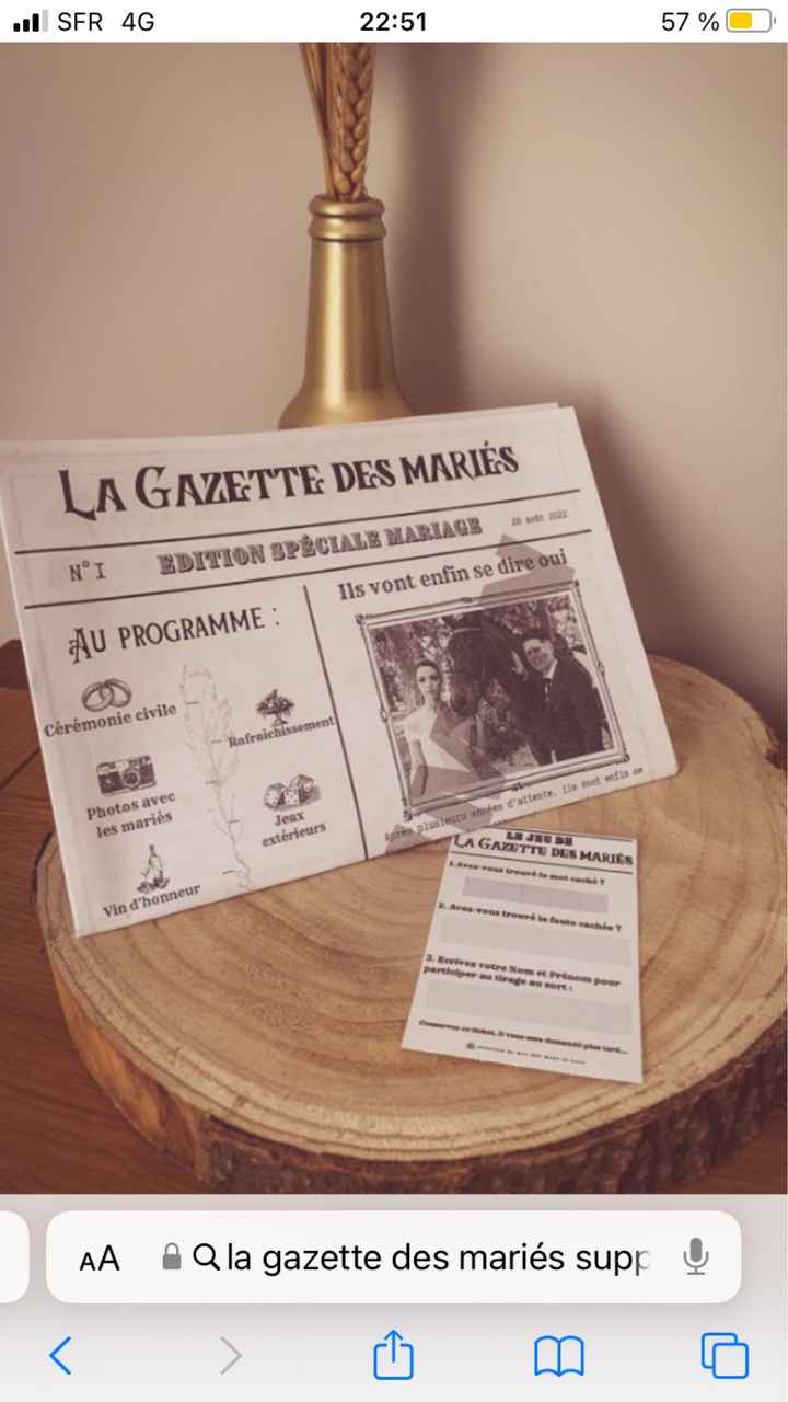 Où distribuer les gazettes des mariés ? - 3