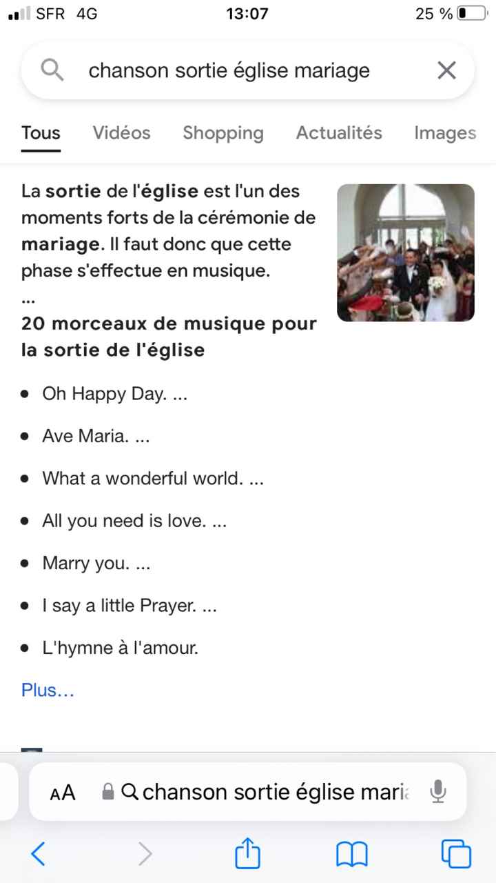 Musique sorti d’église - 1