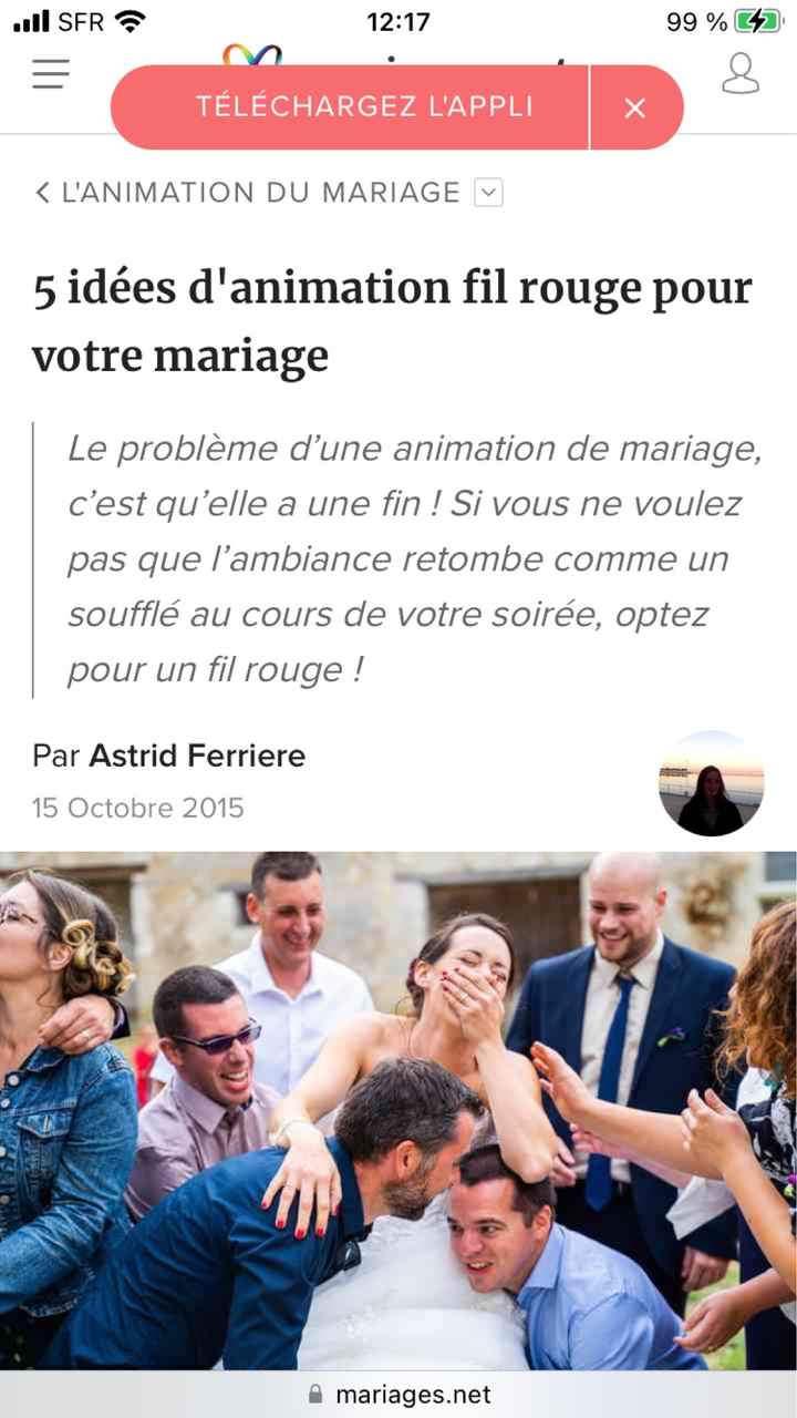 Jeu du fil rouge - 1