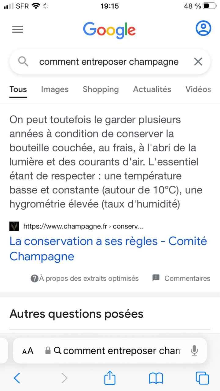 Champagne georges cartier - 1