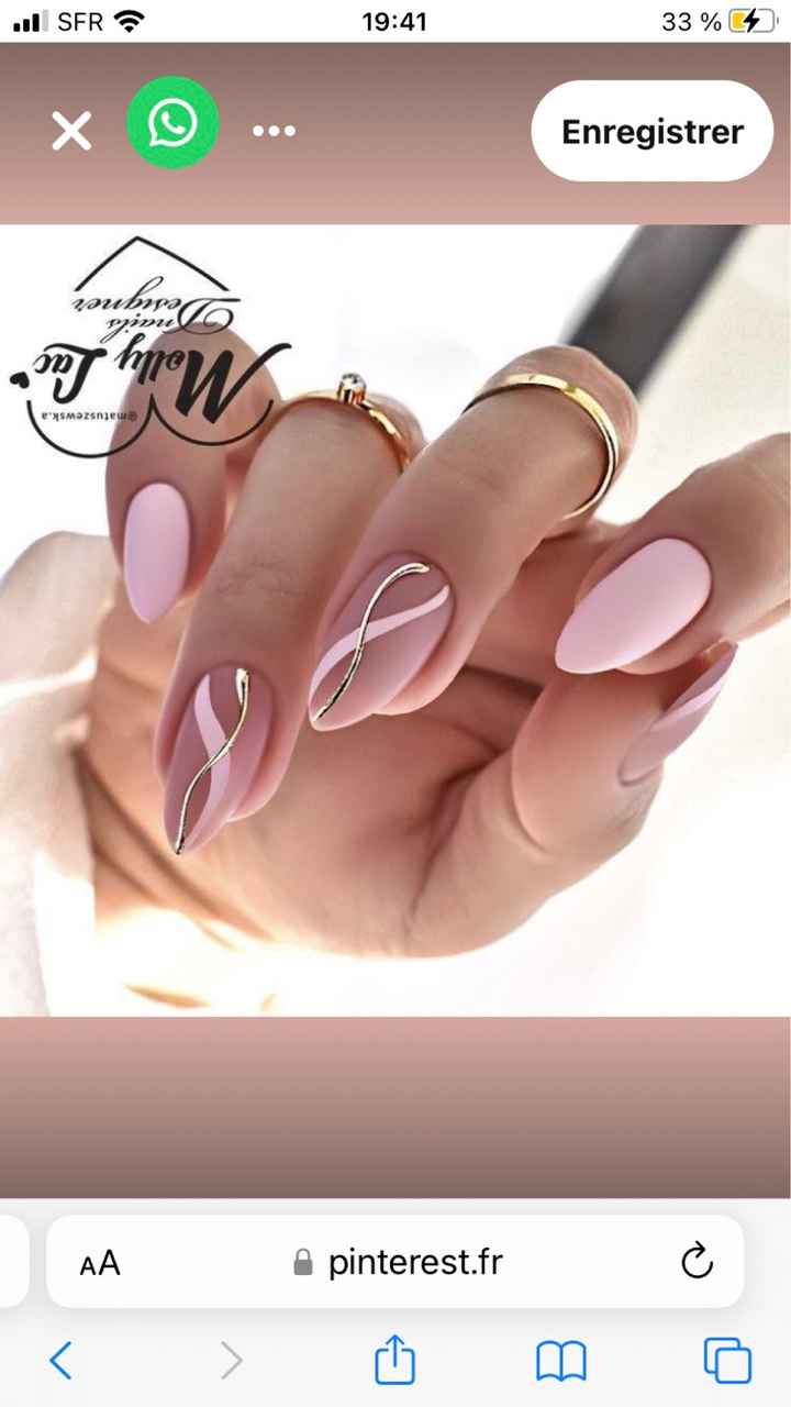 Essai manucure 1 💅🏼 - 2