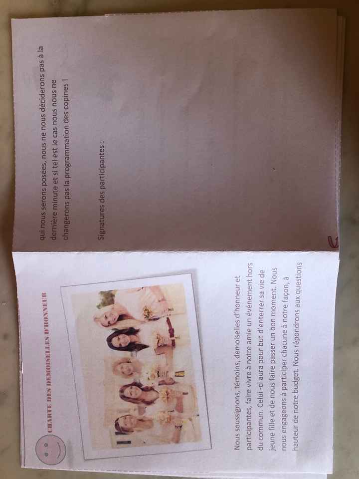 Livrets  parfait témoin et parfaite demoiselle d’honneur - 3