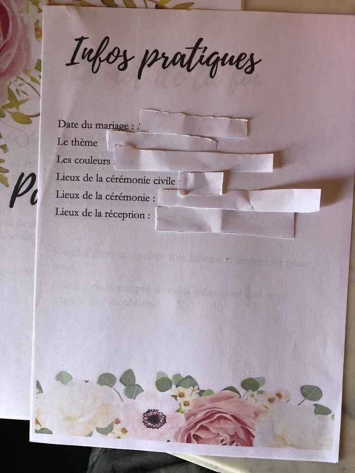 Livrets  parfait témoin et parfaite demoiselle d’honneur - 15