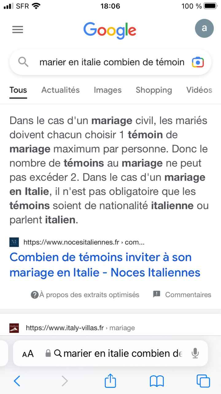Mariage civil en Italie - 1