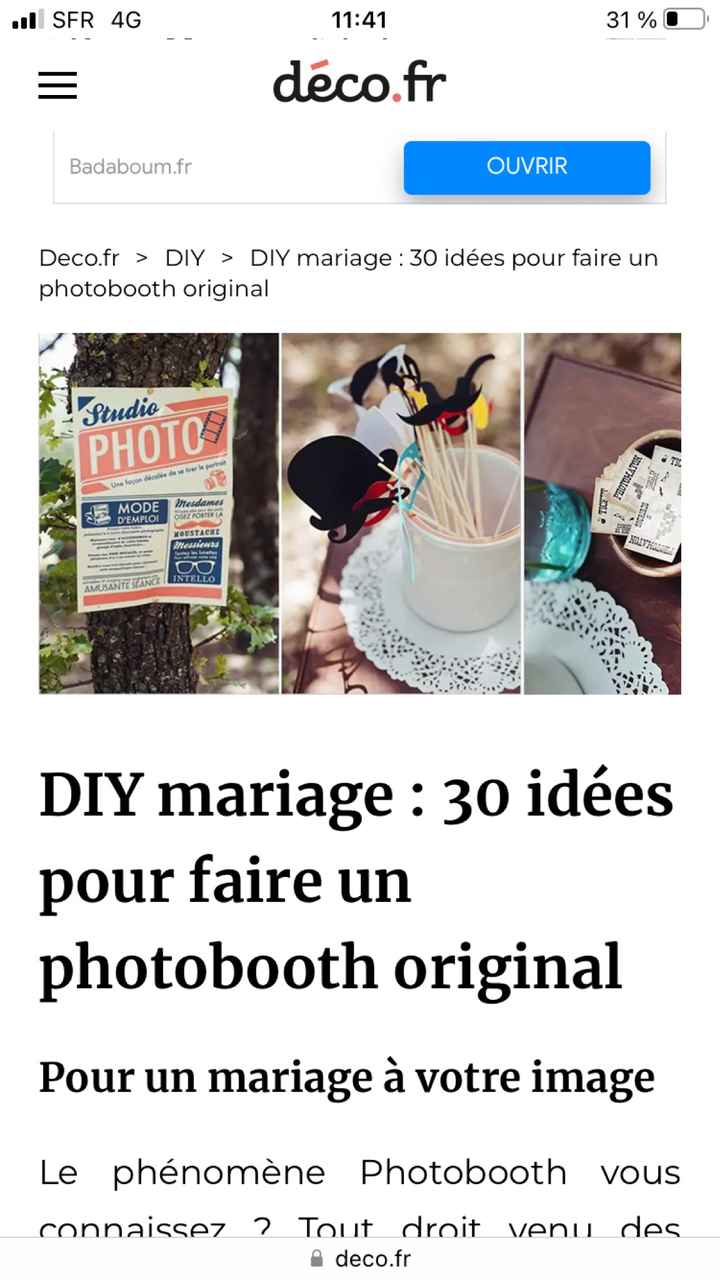 Décoration photobooth - 2