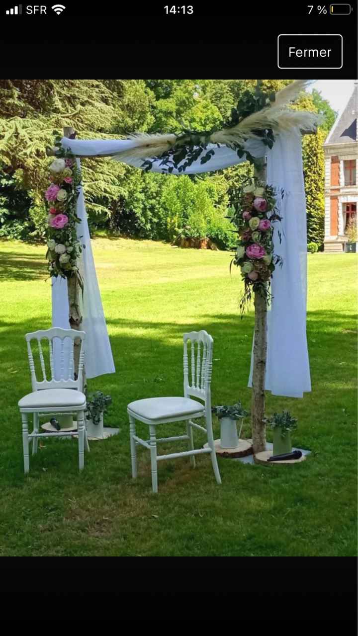 Drapé pour arche - 1