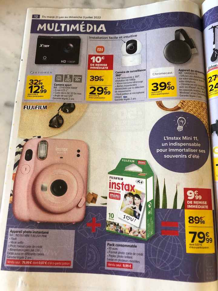 Appareil photo instantanée - 1