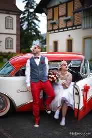 mariage rock and roll rouge et noir - 1