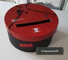 mariage rock and roll rouge et noir - 5