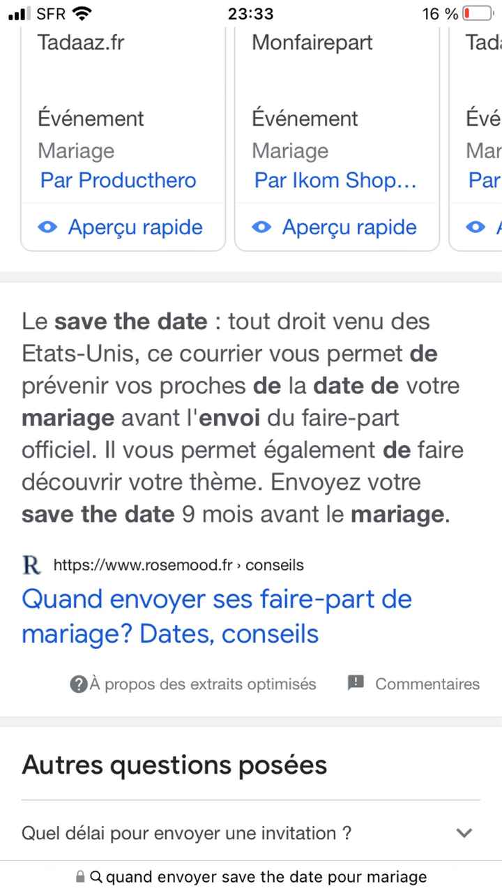 std à qui les envoyer et quand? - 1